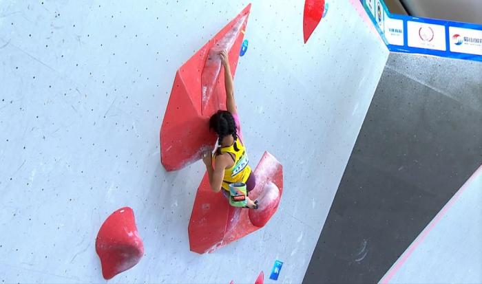 眉山国际攀岩中心承办的中国攀岩联赛揭幕战圆