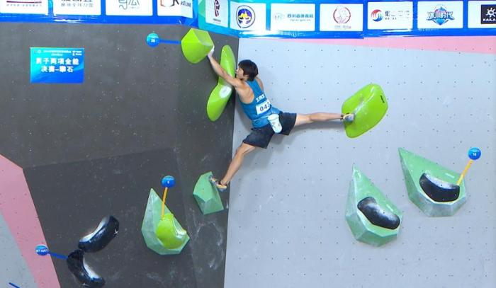 眉山国际攀岩中心承办的中国攀岩联赛揭幕战圆