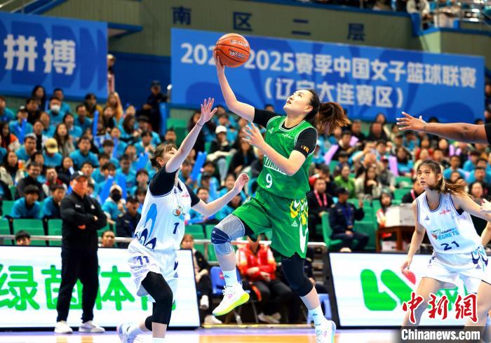 辽宁大连体产女篮在WCBA揭幕战以91-71击败厦门环